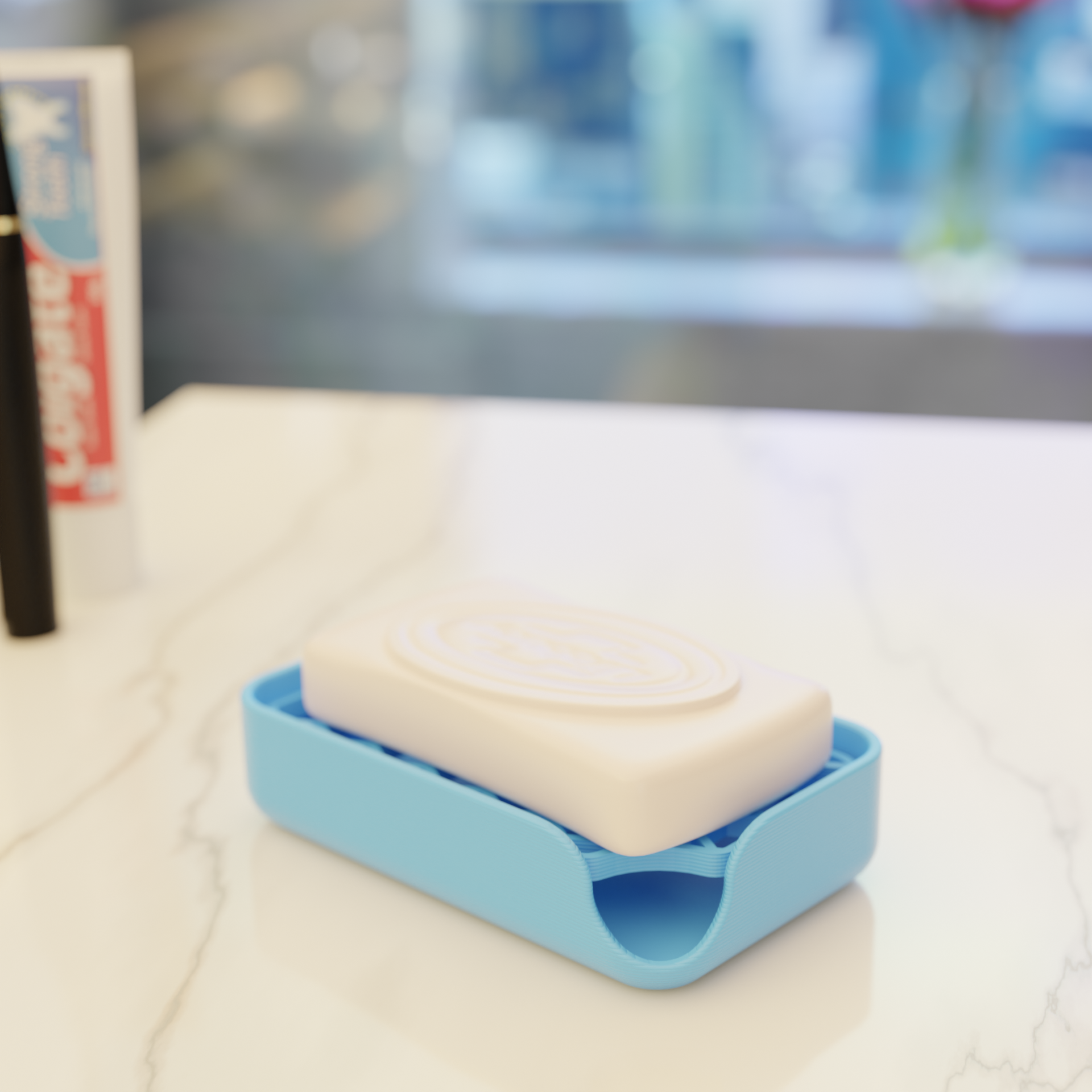 3D Skriven tvålhållare